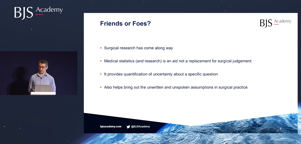 Surgical research and publishing: Statistics and surgery - friends or foes? (part 1 of 5)