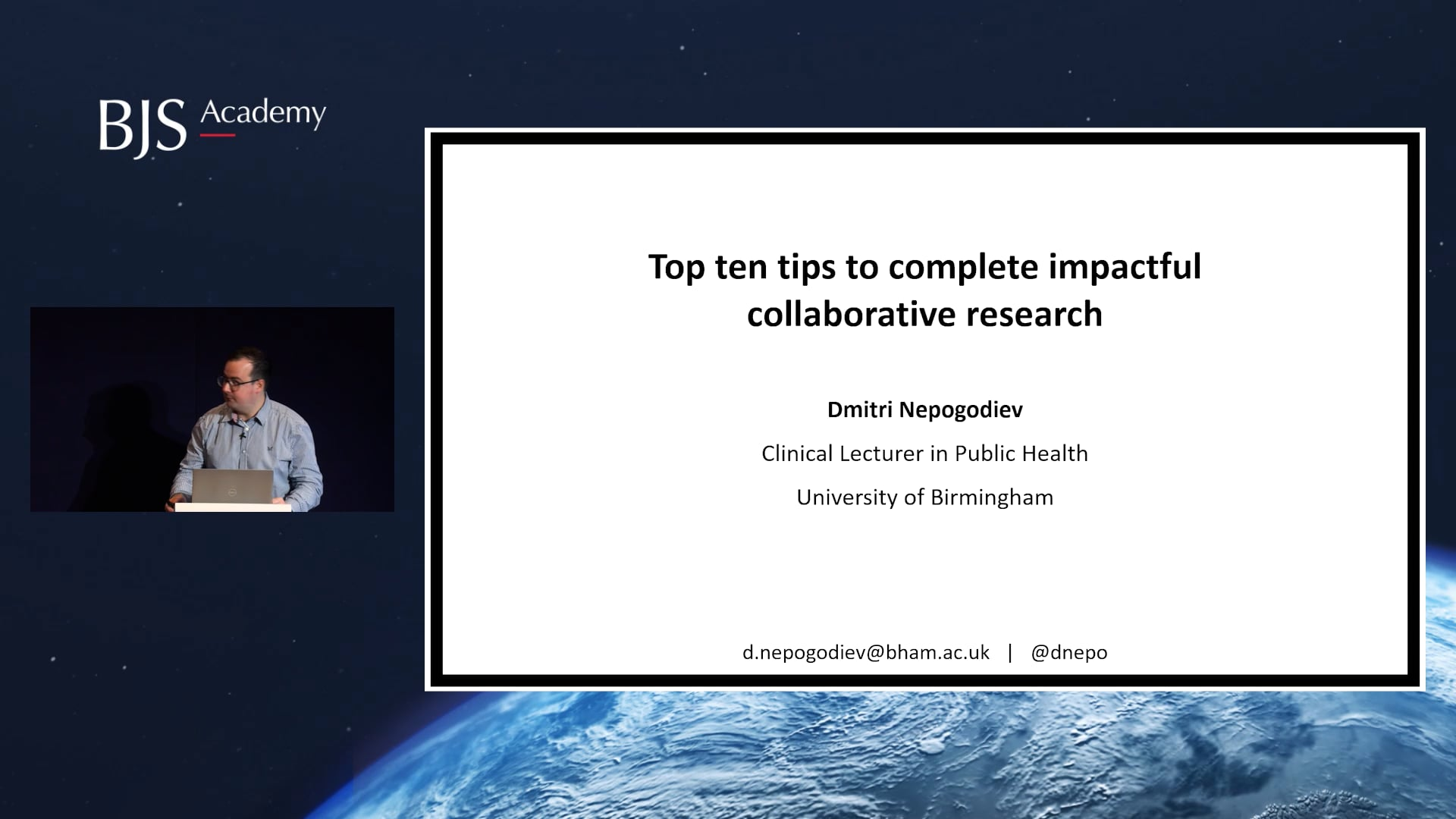 Surgical research and publishing: Top ten tips to complete impactful collaborative research (part 5 of 5)