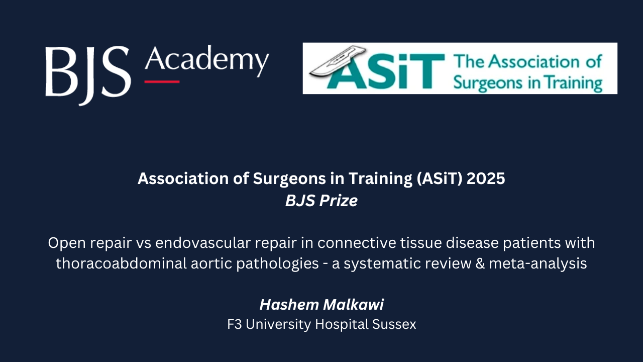2025 Association of Surgeons in Training BJS Prize: Open repair vs endovascular repair in connective tissue disease patients with thoracoabdominal aortic pathologies - a systematic review &amp; meta-analysis