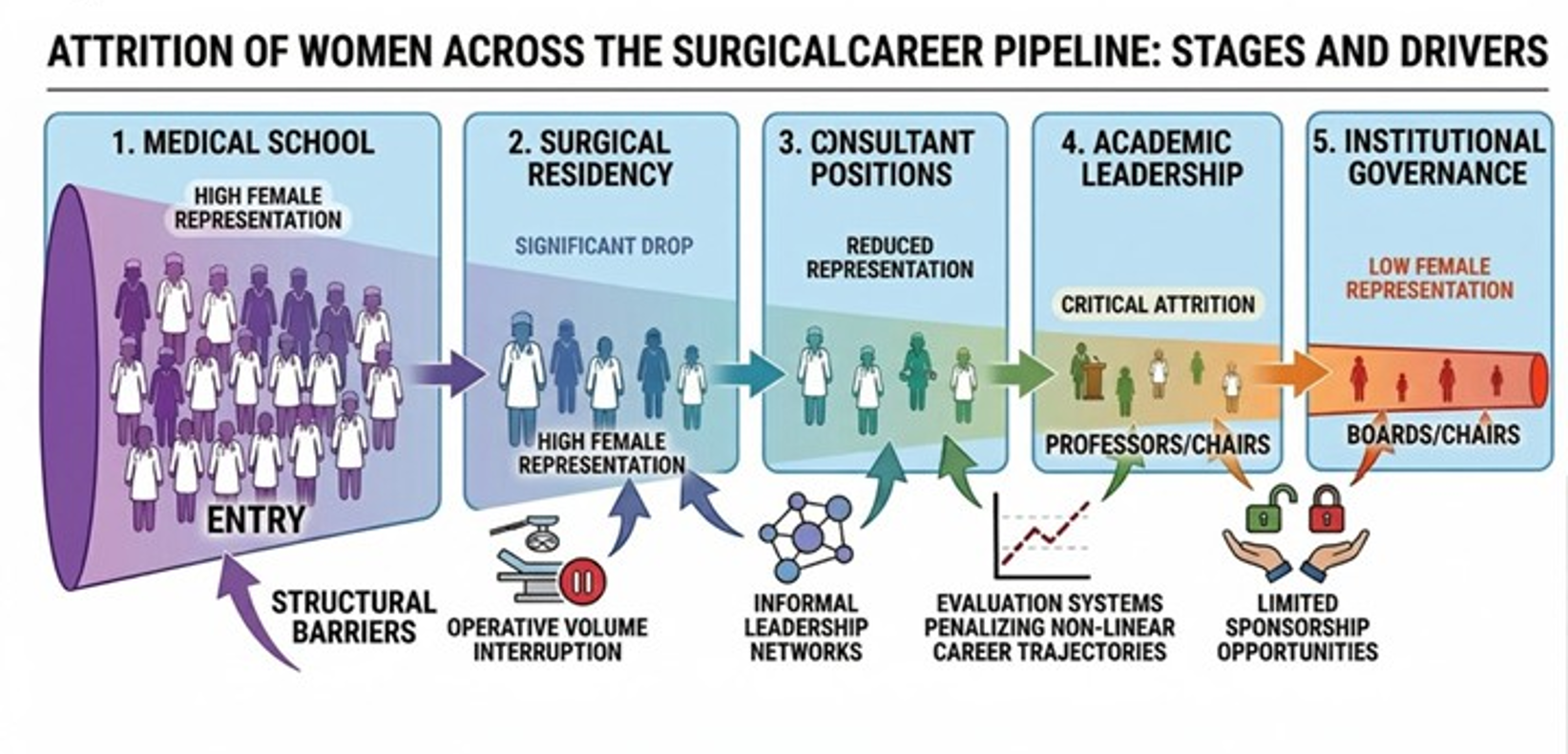 Remaining surgeons: pregnancy, sustainability, and institutional responsibility