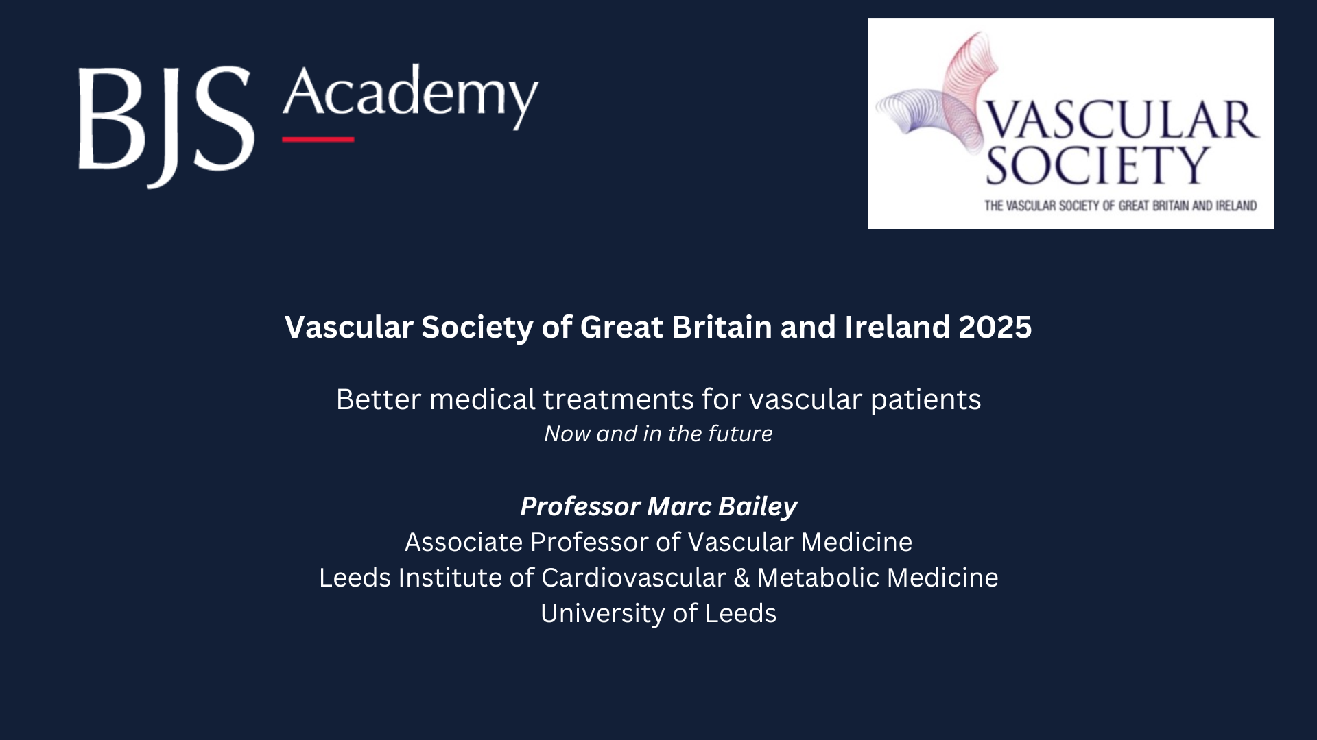 Better medical treatments for vascular patients: Now and in the future