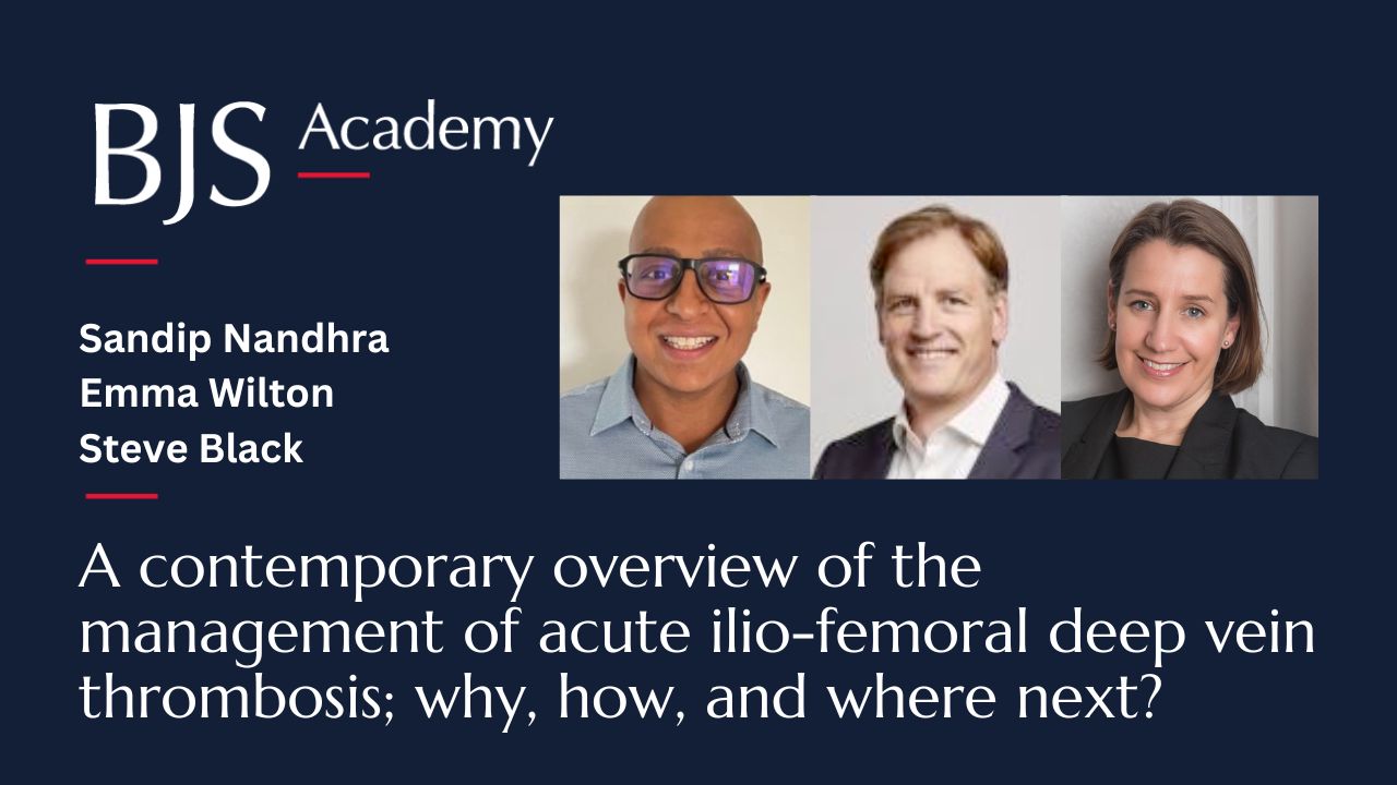 A contemporary overview of the management of acute ilio-femoral deep vein thrombosis; why, how and where next?