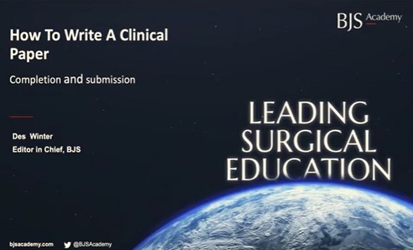 How to write a clinical paper – Part 4 of 4