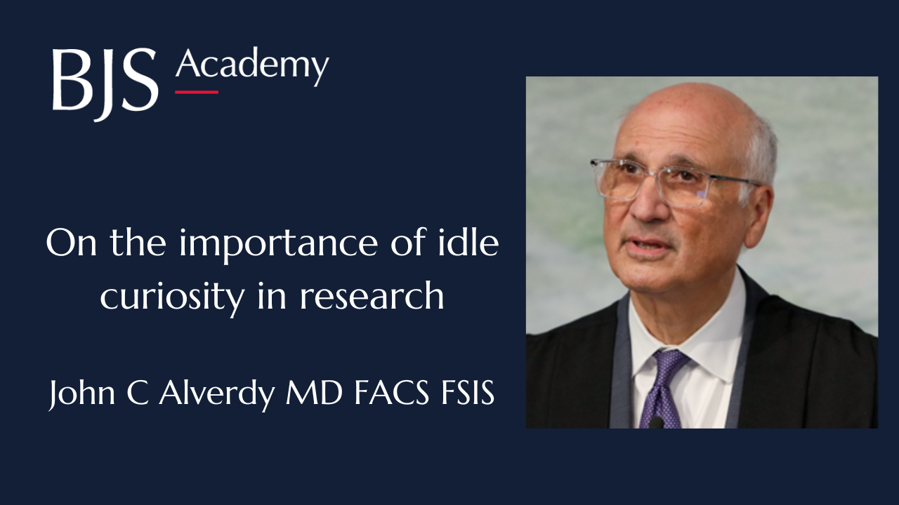 On the importance of idle curiosity in research