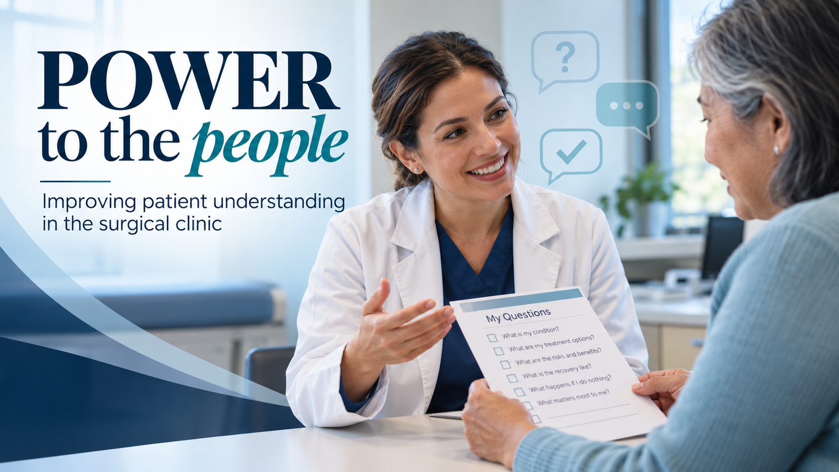 POWER to the people: A novel intervention to improve patient understanding in the surgical clinic