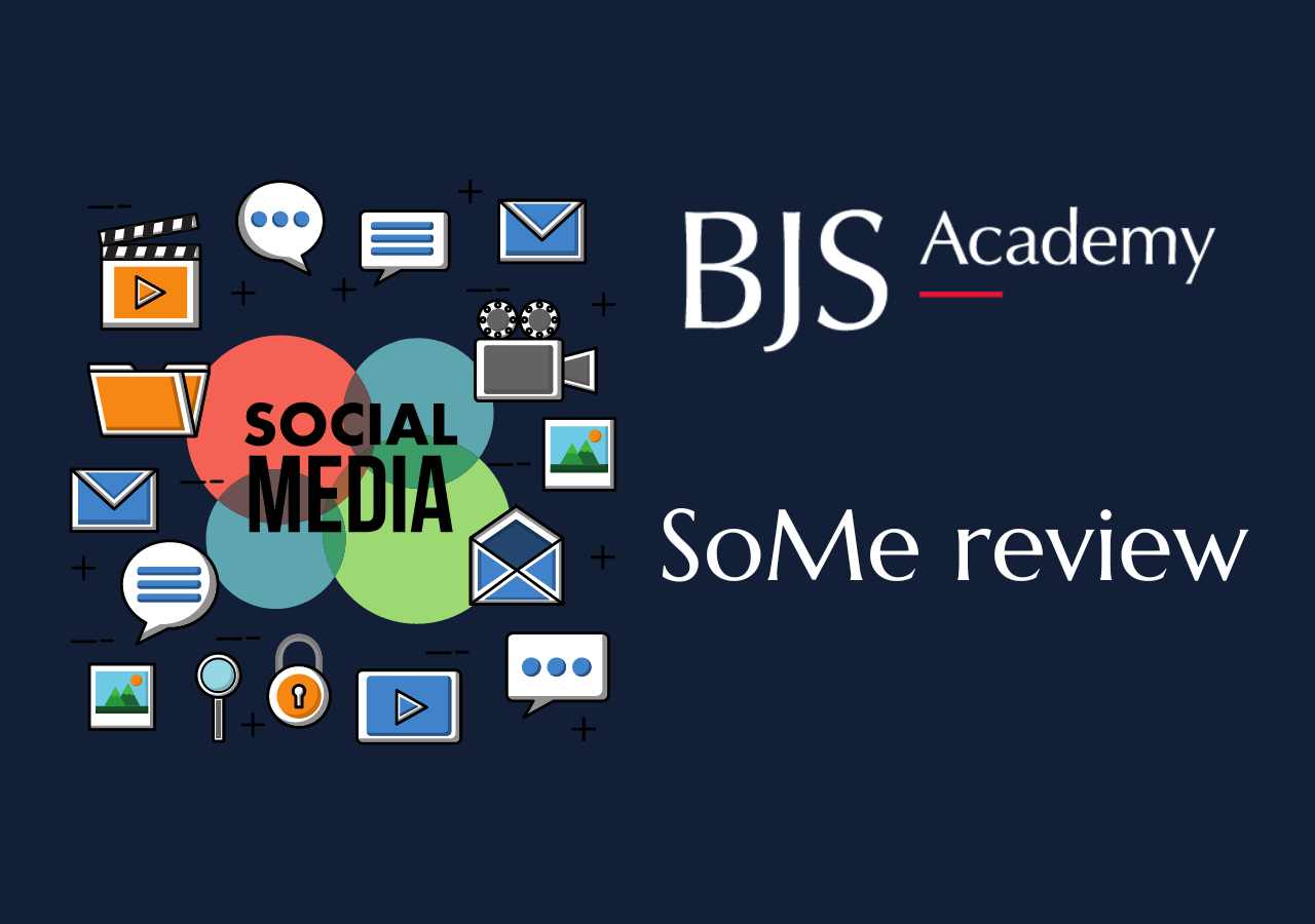 BJS Academy SoMe review April 2024